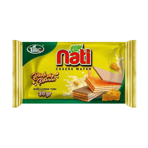 Bánh xốp NATI Phô Mai 30g