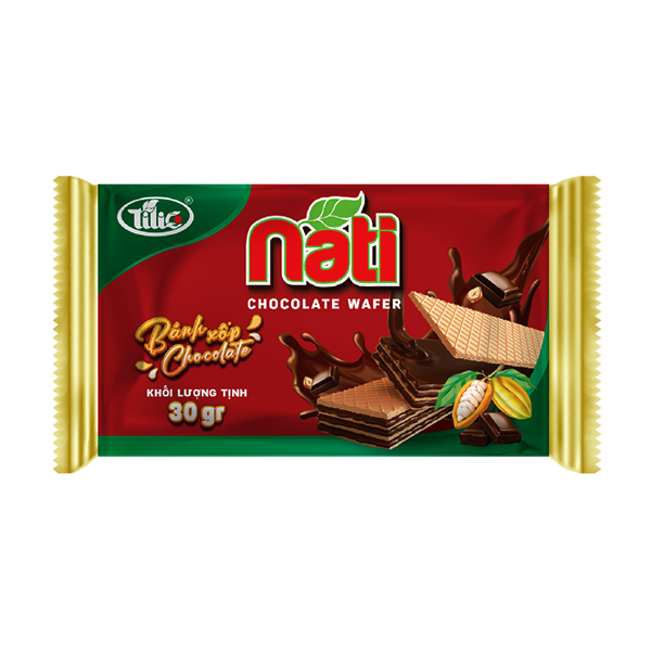 Bánh xốp NATI Socola 30g