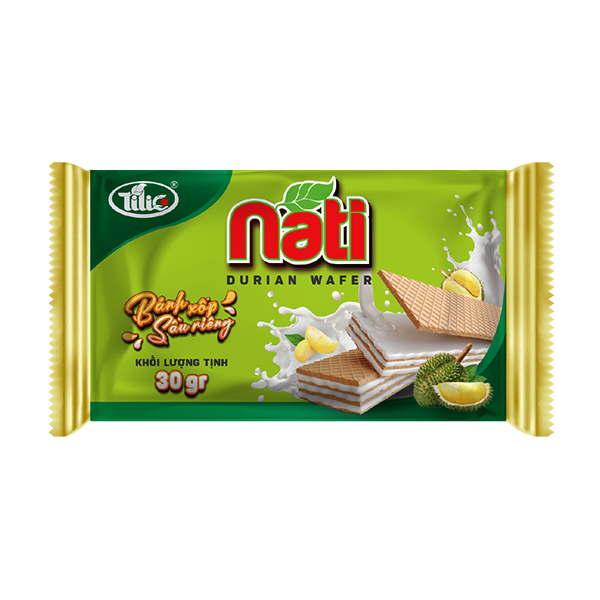 NATI durian wafer cookies