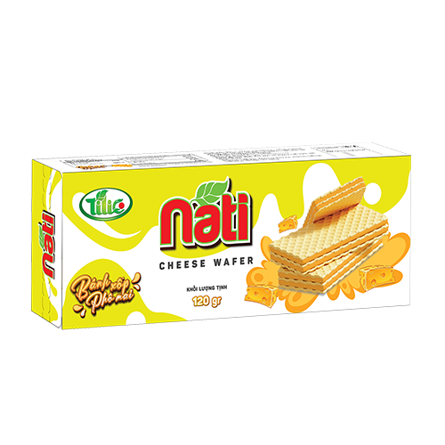 Bánh xốp NATI Phô Mai hộp 120g