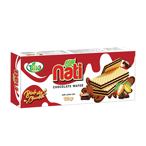 Bánh xốp NATI Socola hộp 120g