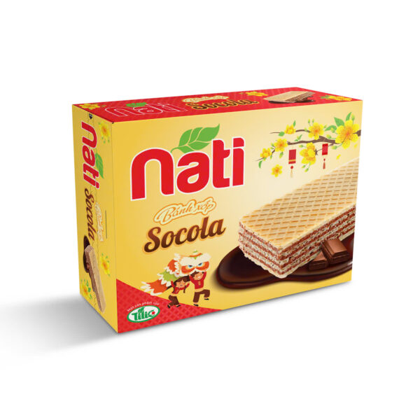 Bánh xốp NATI Socola hộp 300g