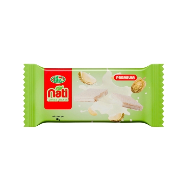 Bánh xốp NATI Sầu Riêng 20g