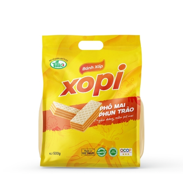 Bánh xốp XOPI Phô Mai túi 500g